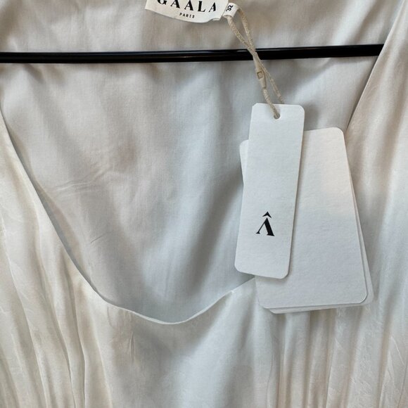 Gaala Paris Lacey White Maxi Dress XXS - Picture 7 of 9